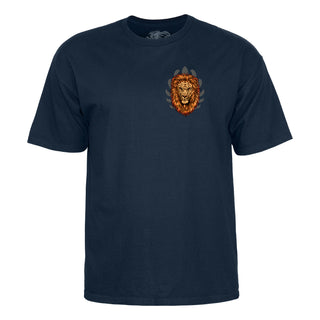 Powell Peralta Shirt Salman Agah Lion Navy