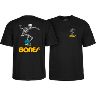 Powell Peralta Skateboard Shirt Skateboard Skeleton 2 Black