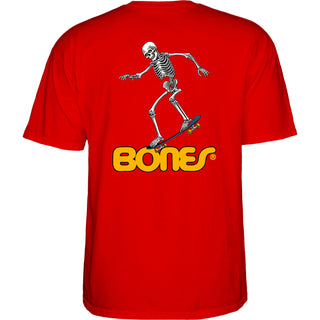 Powell Peralta Shirt Skateboard Skeleton 3 Red