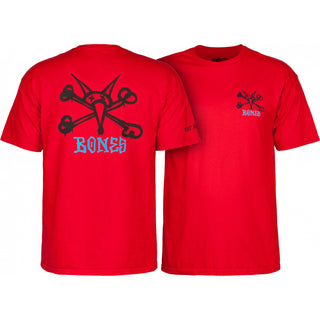 Powell Peralta Shirt Rat Bones Red