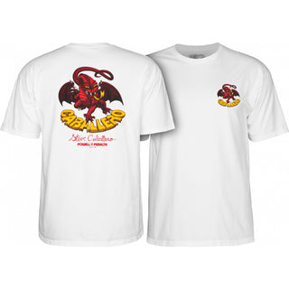 Powell Peralta Shirt Caballero Dragon II White