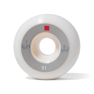 Chocolate Skateboard Wheels 51mm 99A OG Chunk Conical White/Grey