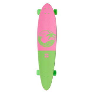Dusters Longboard California Dreaming Pintail Neon Green 9" x 40"