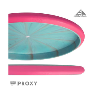 Axiom Disc Golf Electron Proxy Soft Putter 3/3/-1/0.5 Light Orange/Blue 172 grams