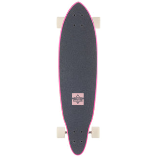 Dusters Longboard Culture Pink/Yellow Pintail 8.5" x 33"