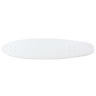 Moose Longboard Deck 9" x 40" Kicktail White