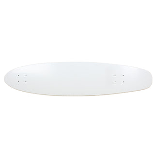 Moose Longboard Deck 9" x 40" Kicktail White