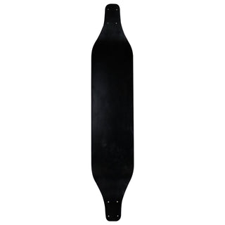 Moose Longboard Deck 8" x 40" Canadian Maple Drop Down Dipped Black