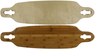 Longboard Moose Drop Through Deck 9" x 36" Bamboo Bottom