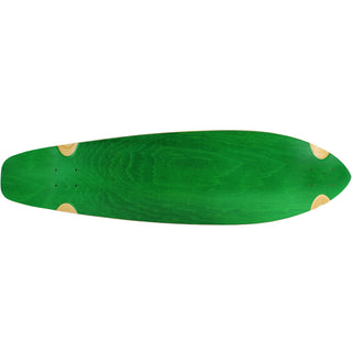 Moose Longboard Deck - Kicktail - 9.75 x 36.5 Maple - Green