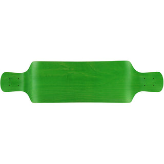 Longboard Moose Drop Down Deck 9.4" x 38" Stained Green
