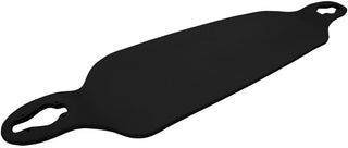Longboard Moose Drop Down/Through Deck 9.75" x 39.75" Dipped Black