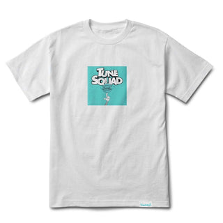 Diamond Supply Co. Shirt Space Jam Tune Squad Diamond Ball White