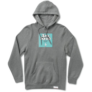Diamond Supply Co. Hoody Space Jam Tune Squad Diamond Ball Heather Grey