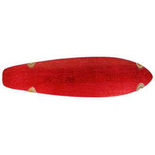 Moose Longboard Deck - Kicktail - 9.75 x 36.5 Maple - Red