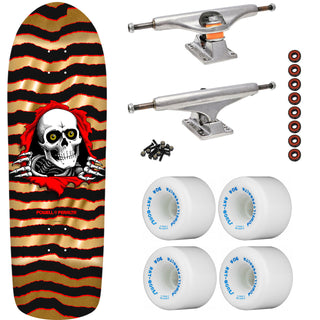 Powell Peralta Skateboard Old School Ripper Gold Foil / Independent/ Rat Bones White