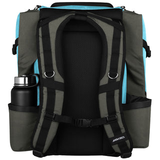 Axiom Discs Disc Golf Backpack Bag - Voyager Lite Backpack - Blue/Grey