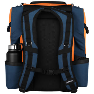 Axiom Discs Disc Golf Backpack Bag - Voyager Lite Backpack - Orange/Navy