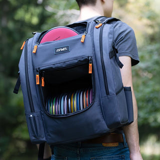 MVP Discs Sports Disc Golf Backpack Bag - Voyager Lite Backpack - Olive