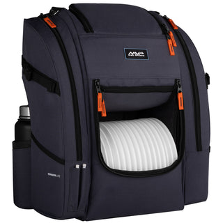 MVP Discs Sports Disc Golf Backpack Bag - Voyager Lite Backpack -Charcoal