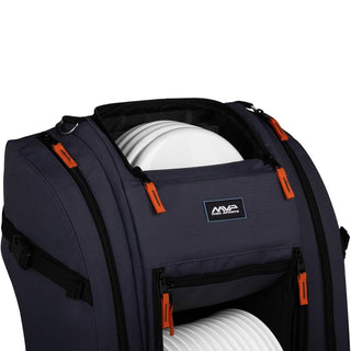 MVP Discs Sports Disc Golf Backpack Bag - Voyager Lite Backpack -Charcoal
