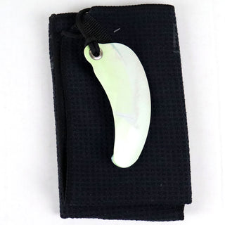 FlightTowel Disc Golf Towel - RH - Discraft ESP Hades Fob Black/Blue Green