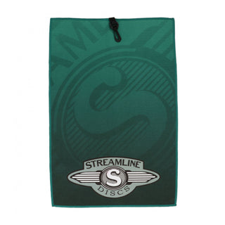 Streamline Disc Golf Towel Sublimated Green 23.75" x 15.5"