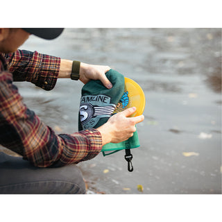 Streamline Disc Golf Towel Sublimated Green 23.75" x 15.5"