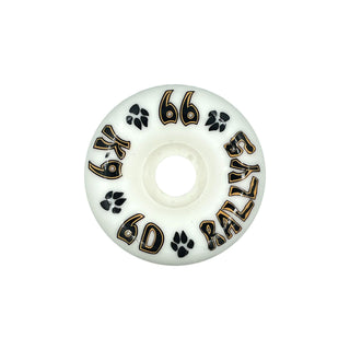 Dogtown Skateboard Wheels 60mm K-9 Rallys 99A White