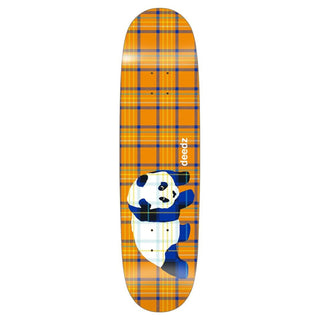 Enjoi Skateboard Deck Deedz Plaid Panda Super Sap 8.375"