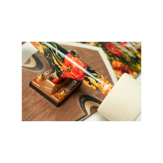 Dusters Longboard Moto Roses Maroon 9.375" x 37"