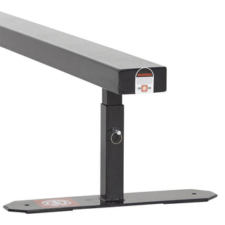 Element Skateboard Grind Rail Flat Bar Obstacle - 6ft Long, Adjustable Height