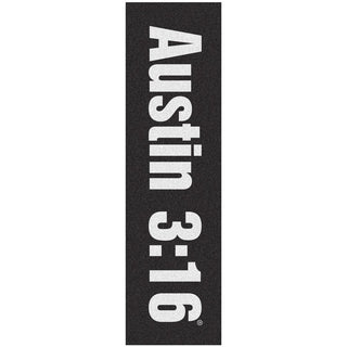 Enjoi Griptape Ausin 3:16 Grip Tape Sheet 9" x 33"