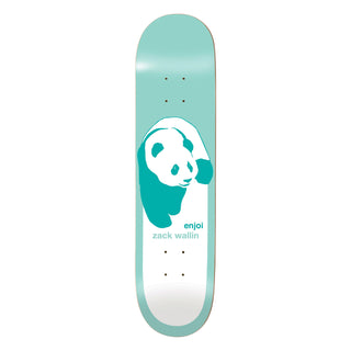 Enjoi Skateboard Deck Wallin Classic Panda Super Sap Blue 8.5" x 32.1"