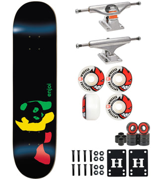 Enjoi Premium Professional Skateboard with Independent Trucks + Spitfire Wheels