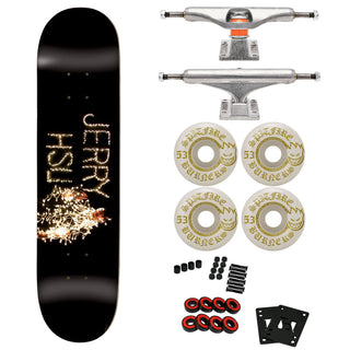 Enjoi Skateboard Hsu Bag of Suck 8.25" with Independent Trucks, Spitfire Wheels