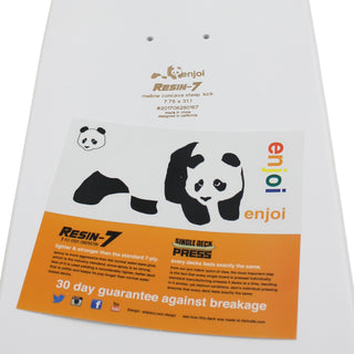 Enjoi Skateboard Complete Whitey Panda 8.0"