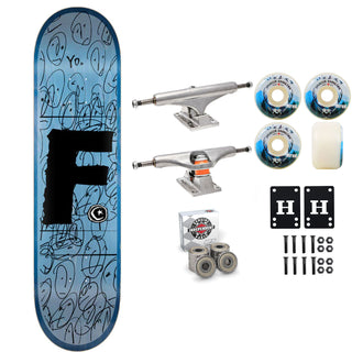 Foundation Skateboard Complete Yo 8.25" x 32" Independent Satori Upgrade