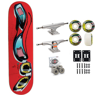 Foundation Skateboard Complete Jesse Lindloff Shades 8.25" x 31.88" Independent Satori Upgrade