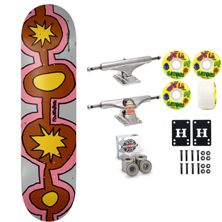 Foundation Skateboard Complete Combust 8.5" x 31.88" Independent Satori Upgrade