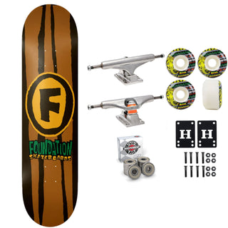 Foundation Skateboard Complete Reboot 8.38" x 31.63" Independent Satori Upgrade