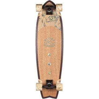 Globe Cruiser Chromantic White Oak/Jaguar 9.5" x 33"