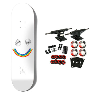 Girl Skateboard Complete Geering Skull 'N' Bows Complete 8.5" x 32"