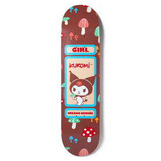 Girl Skateboard Deck Geering Sanrio Friends Kuromi 8.5" x 32"