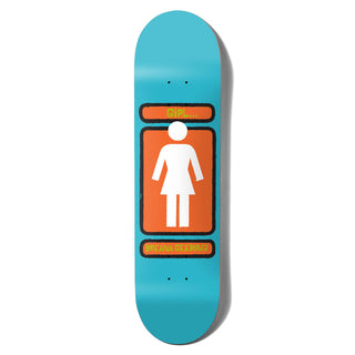 Girl Premium Skateboard with Indy Trucks, Ricta Wheels 8.5" Geering Hand Shakers
