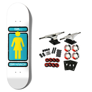 Girl Skateboard Complete Kennedy Hand Shakers 8.5" x 31.75"