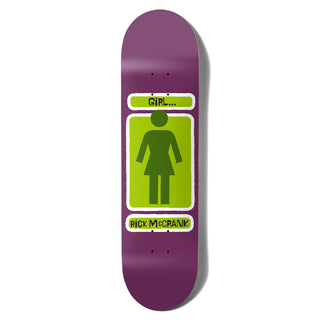 Girl Premium Skateboard with Indy Trucks, Triclops Wheels 8.5" McCrank Hand Shakers