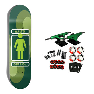 Girl Skateboard Complete Malto 93 Til Lovers 8.25" x 31.875"