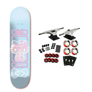 Girl Skateboard Complete Hello Kitty 50 Brophy 8.25" x 31.875"