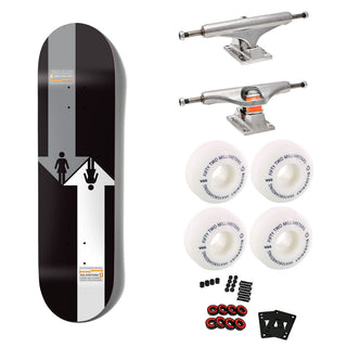Girl Premium Skateboard with Indy Trucks, Blueprint Wheels 8.5" McCrank Dual Directional